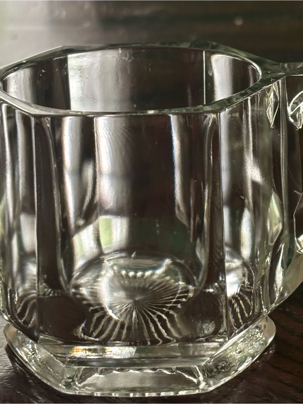 Clear Glass Creamer Pitcher - Set of 2